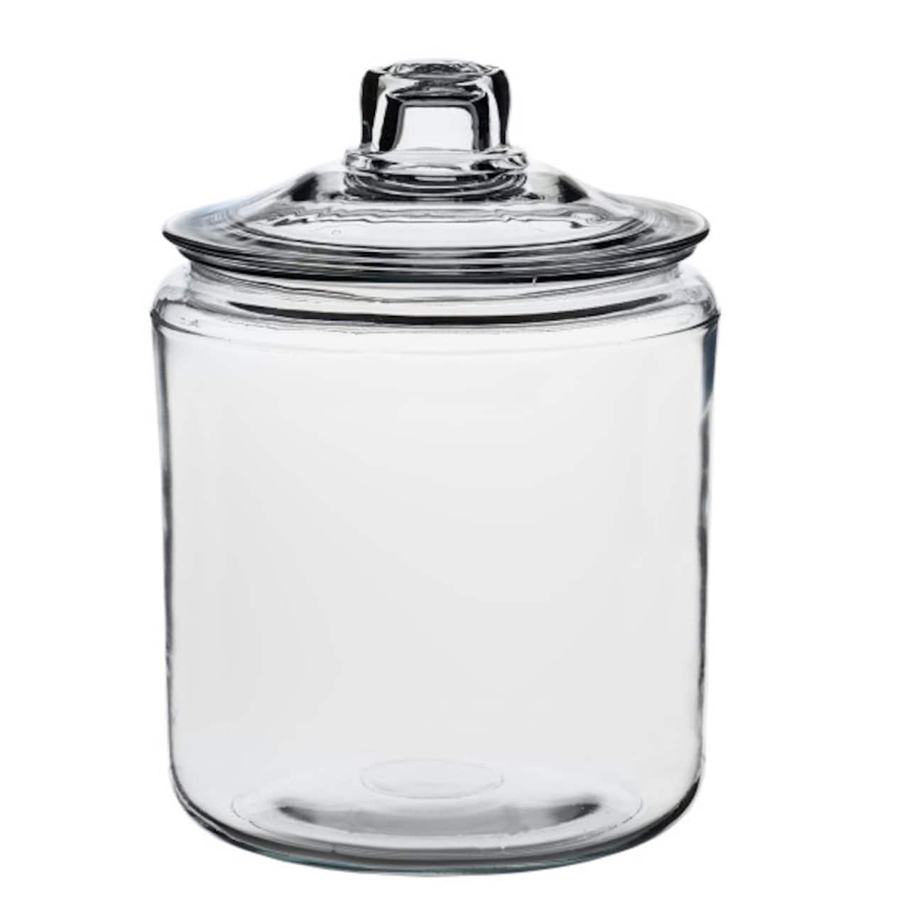 Anchor Hocking 4qt. Heritage Hill® Glass Jar with Glass Lid